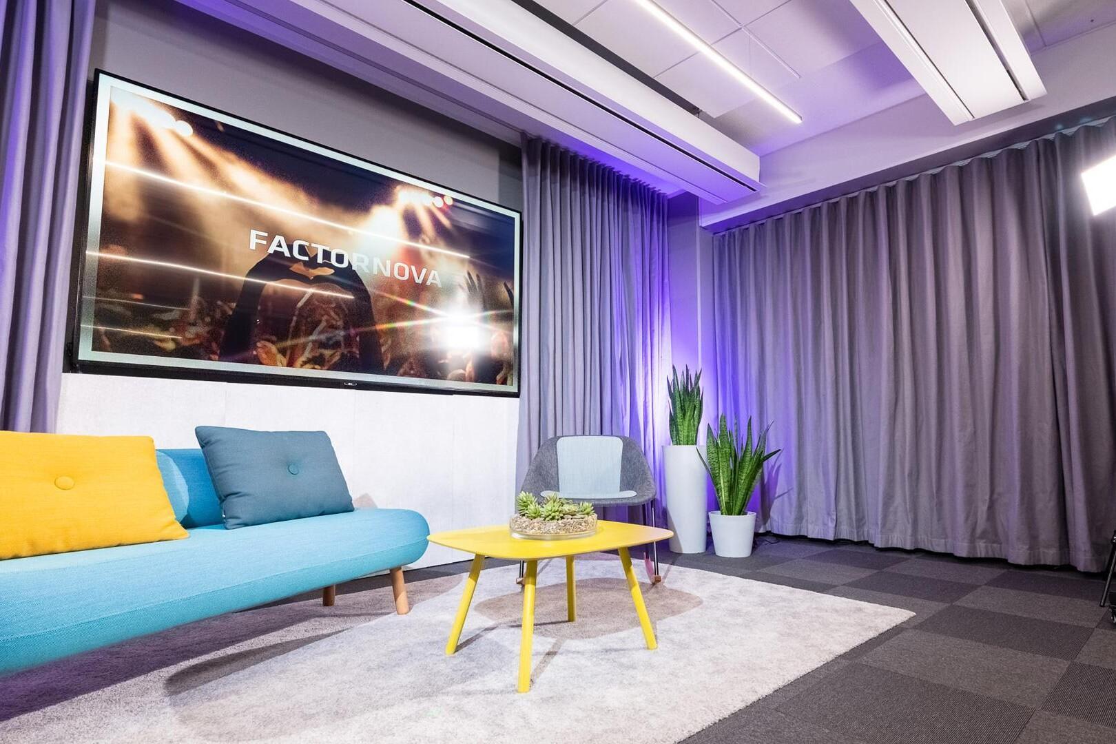 Virtuaalistudio Ruoholahdessa